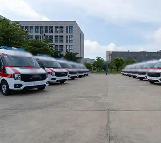 石柱服务车队展示