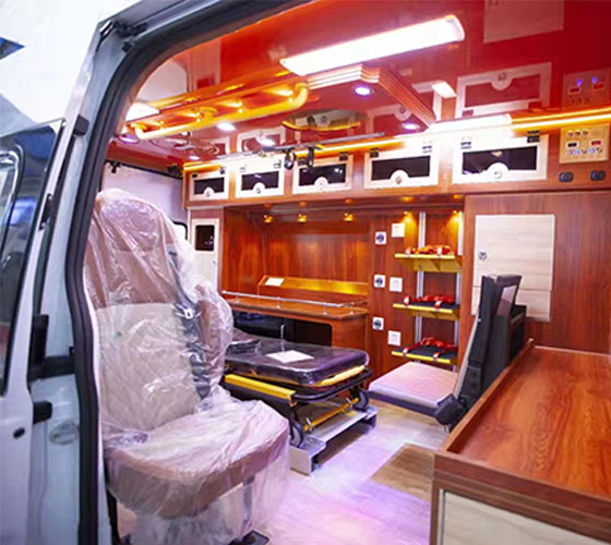 石柱车辆内部展示